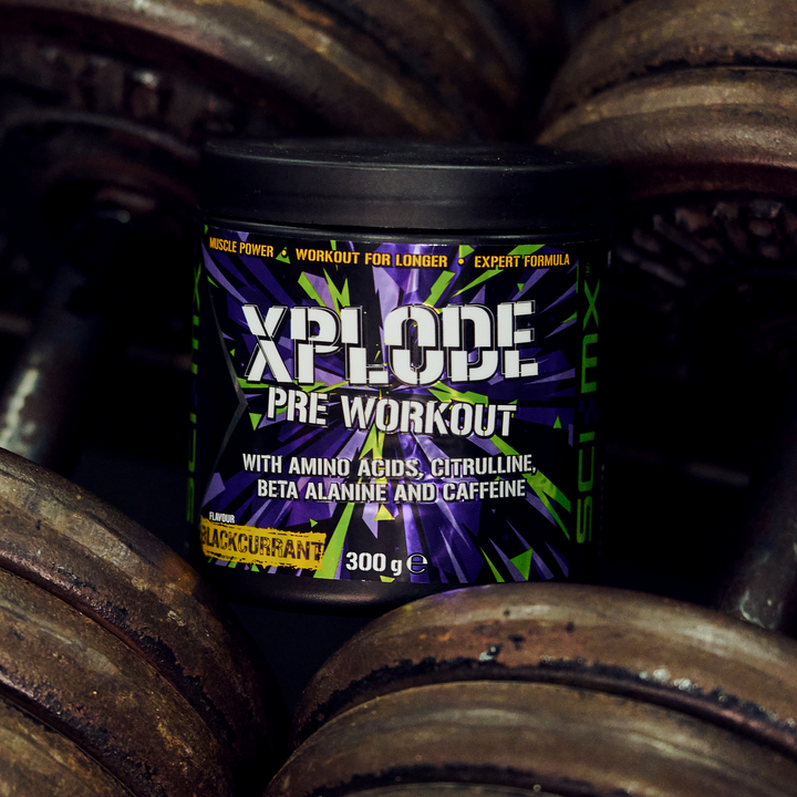 Sci-Mx X-PLODE Pre-Workout Blackcurrant 300g