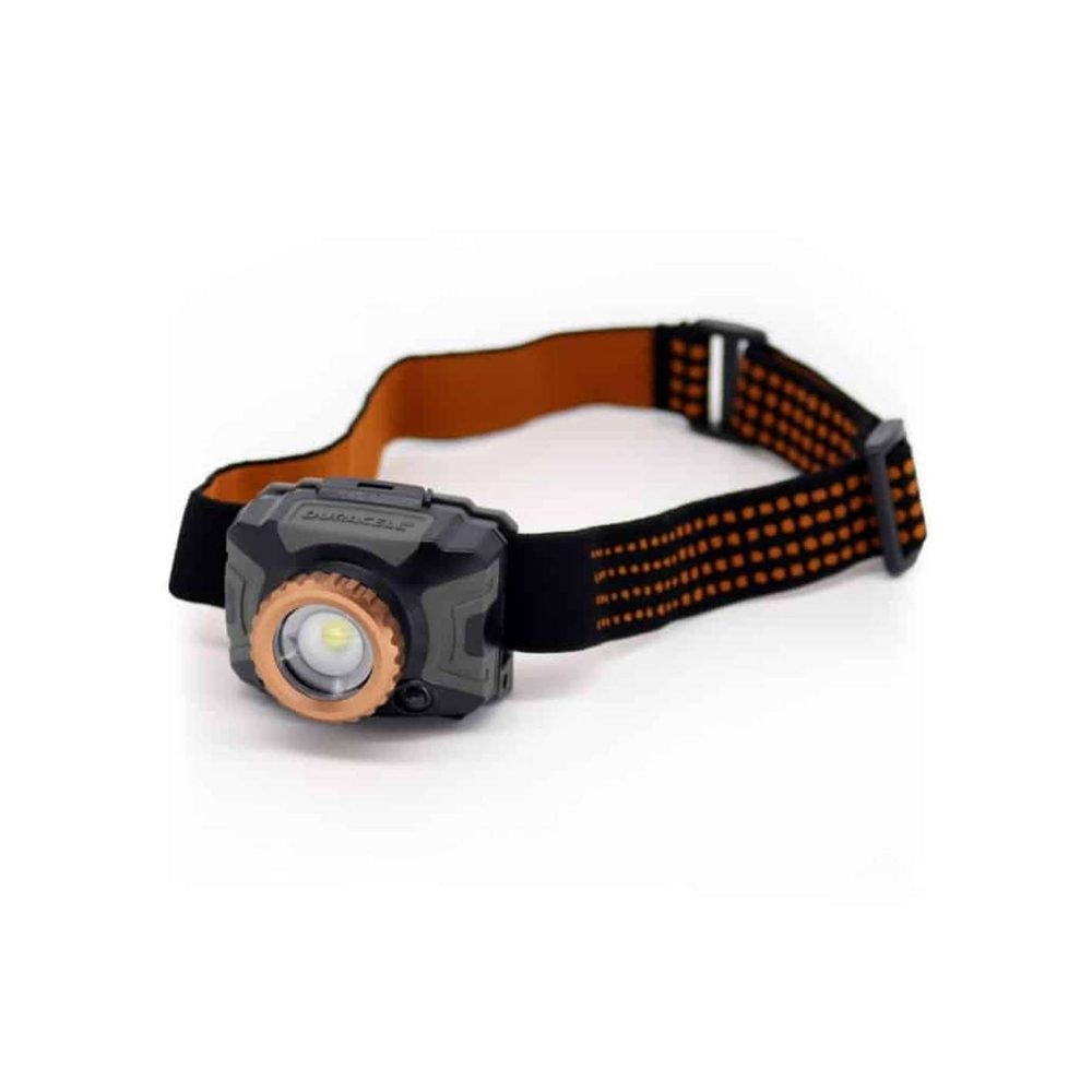 Linterna frontal LED de enfoque Duracell® de 350 lúmenes (precio por paquete de 6)