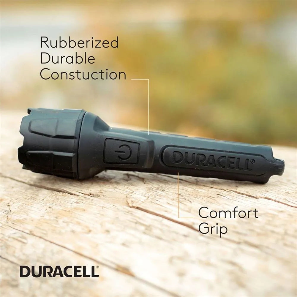 Duracell-Gummi-Taschenlampe, 80 Lumen