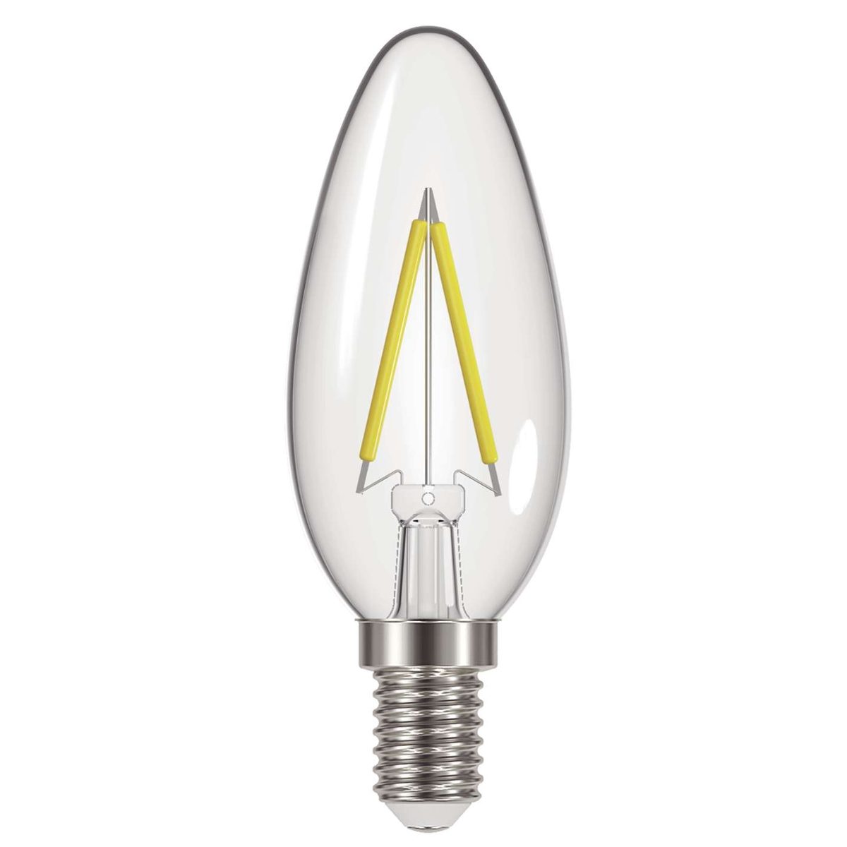 Energizer LED Filament Candle E14 (SES) 250lm 2W 2,700K (Warm White), Box of 1
