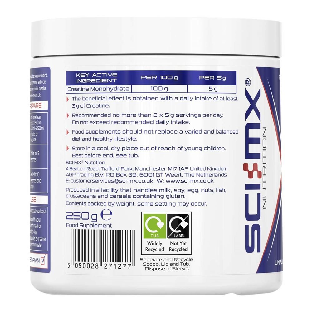 P3053 SCI-MX Pure Creatine Monohydrate 250g