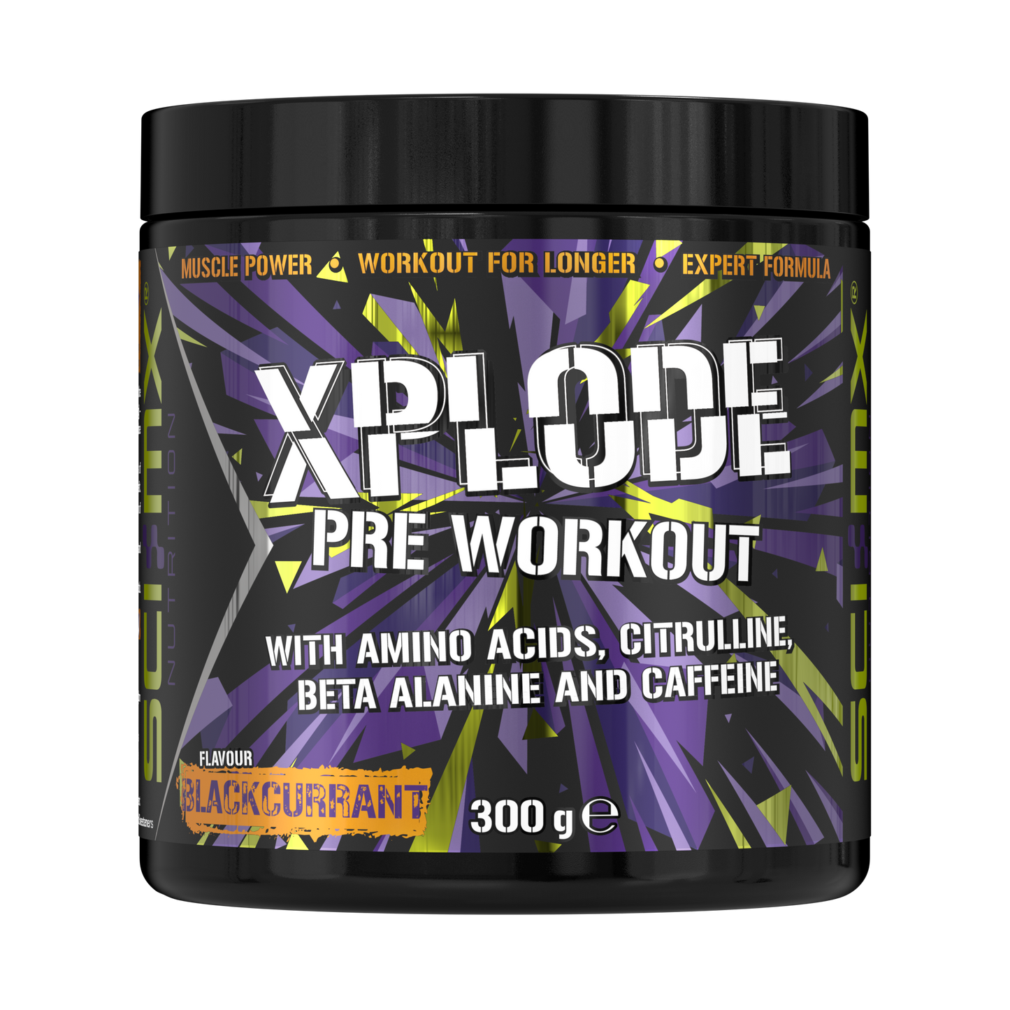 Sci-Mx X-PLODE Pre-Workout Blackcurrant 300g