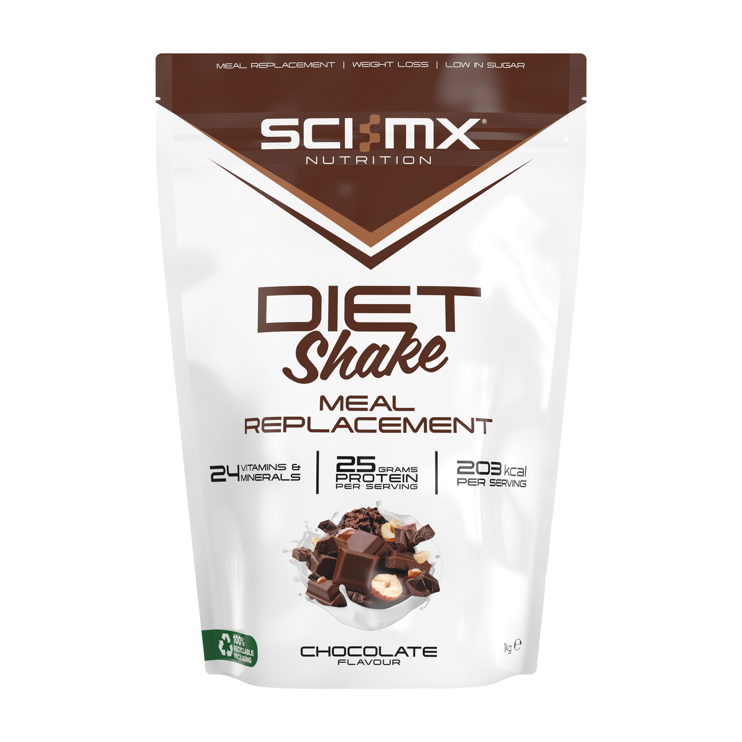 Sci-Mx Diet Shake Meal Replacement Chocolate 1kg