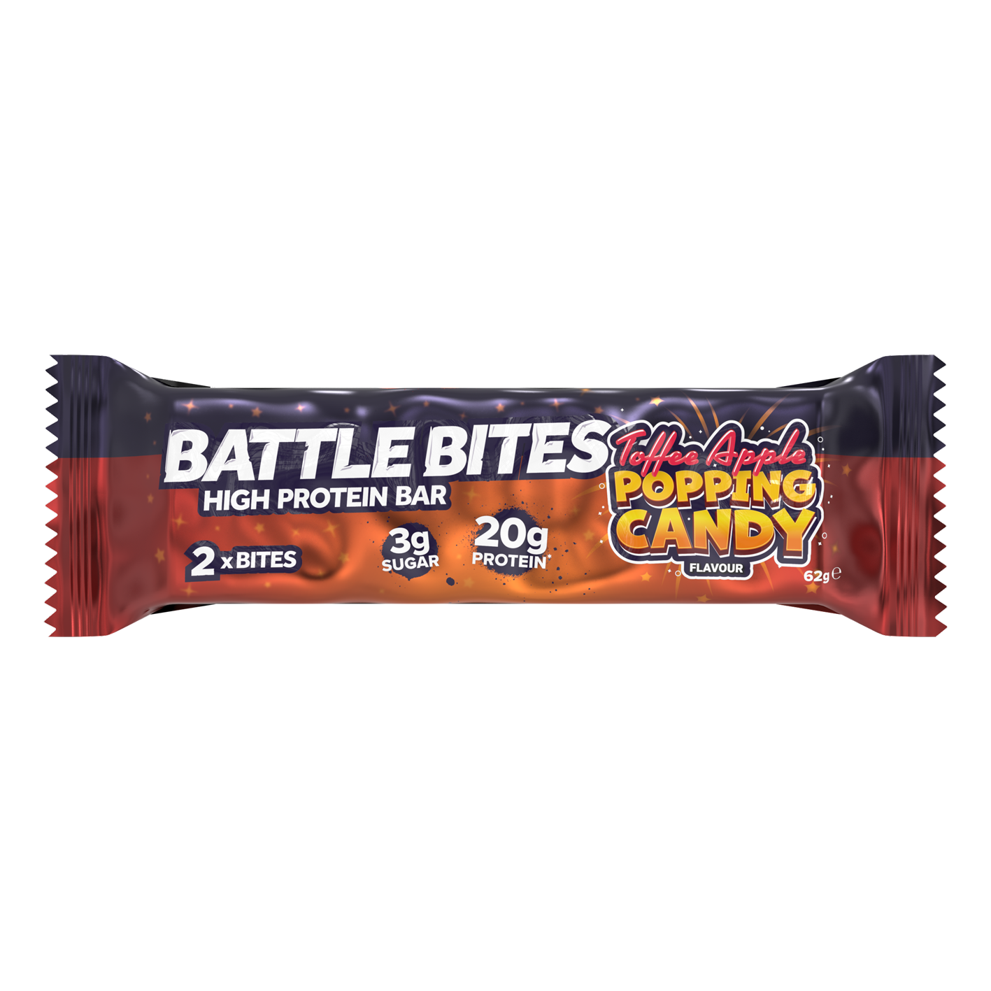 P3196 Battle Bites Popping Candy 62g - Price per box of 12