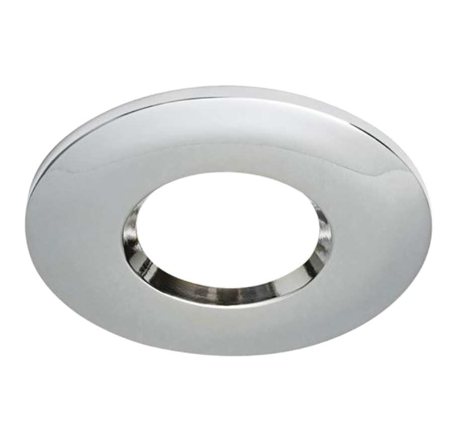 PowerMaster IP65 Fire Rated Clip On Bezel - Chrome