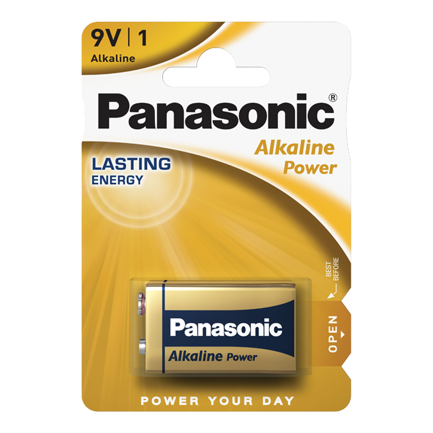 Panasonic 9V Alkaline Power, Pack of 1