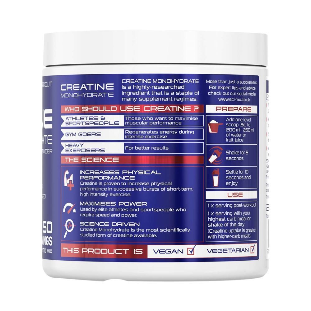 P3053 SCI-MX Pure Creatine Monohydrate 250g