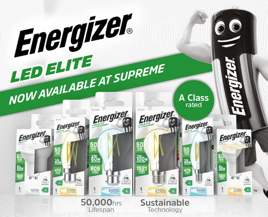 NEW COLLECTION: Energizer Elite A-Rated LED Lamps