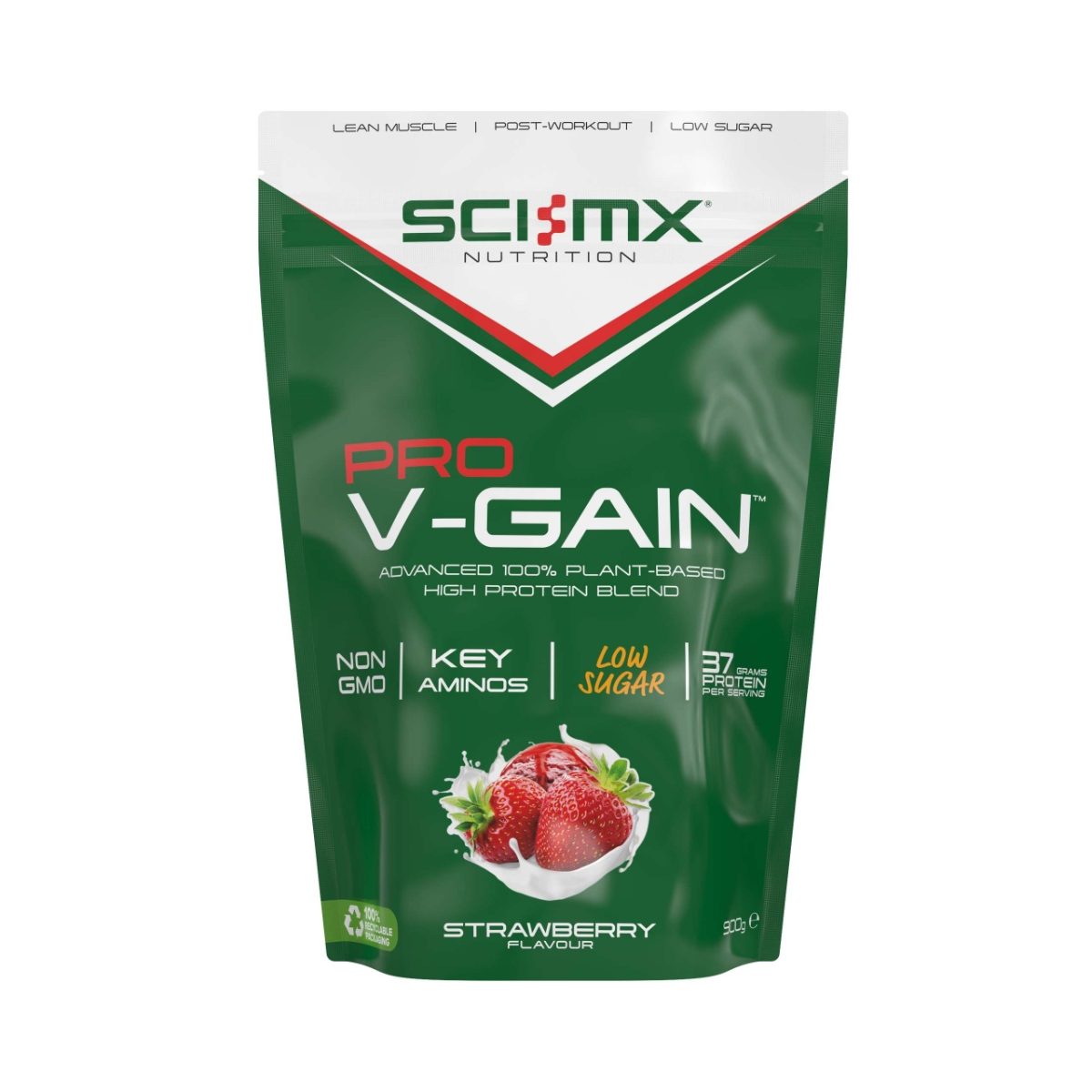 P3040 SCI-MX PRO V-GAIN (Strawberry) 900g