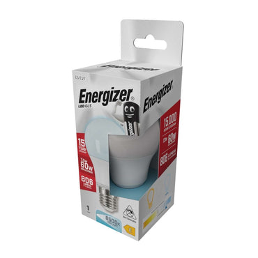Energizer LED GLS E27 (ES) 806lm 7.3W 6,400K (Daylight), Box of 1