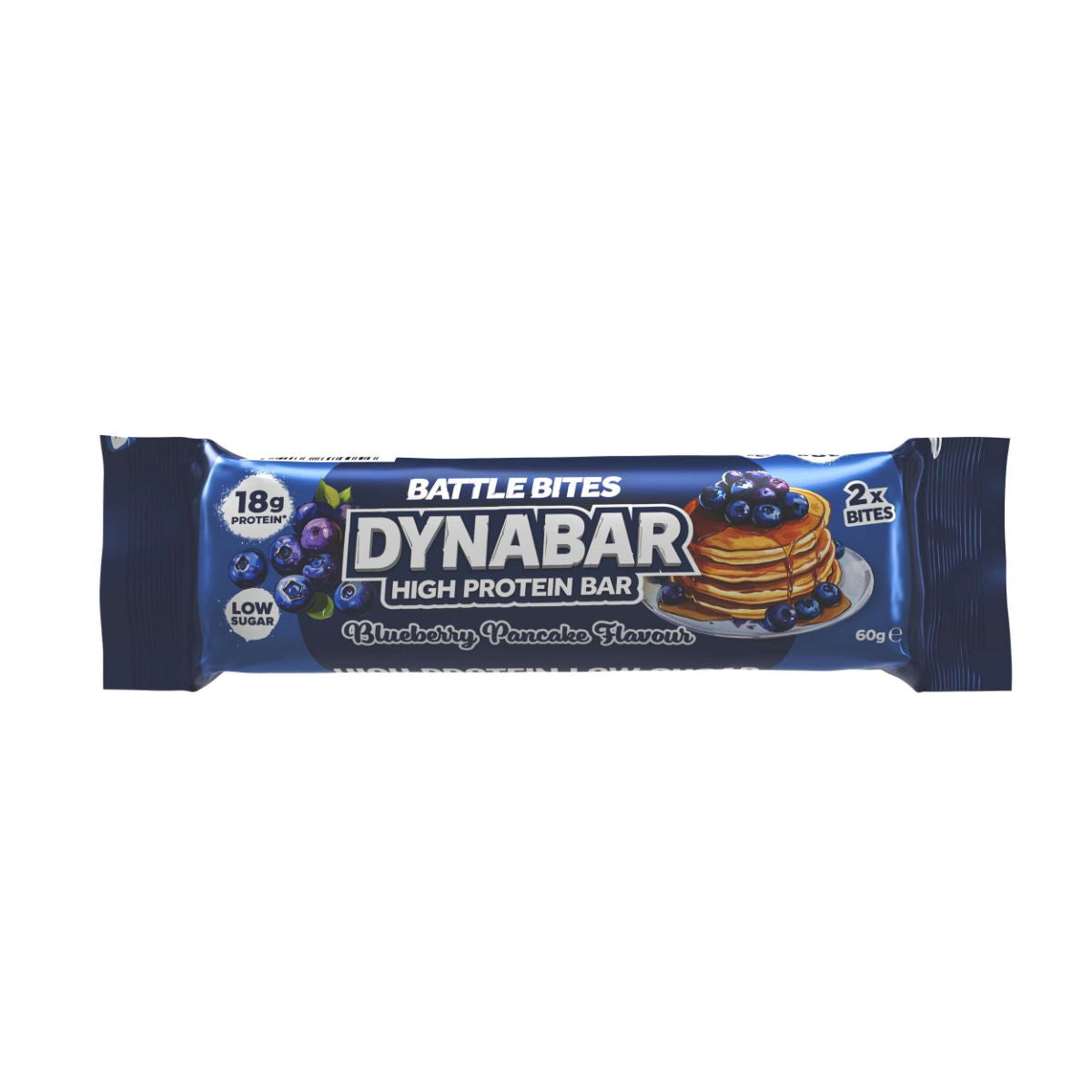 P3333 Battle Bites Dynabar Blueberry Pancake 60g - Price per box of 12