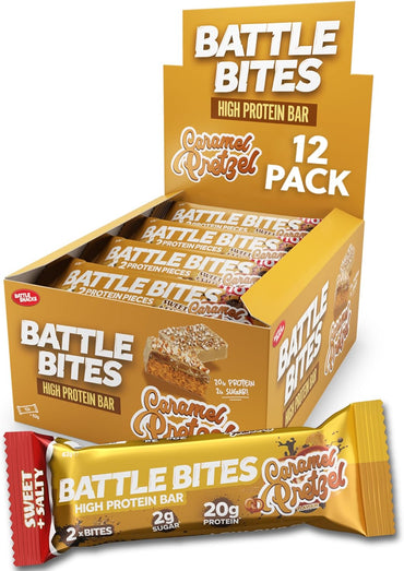 Battle Bites Karamell-Brezel 62g – Preis pro Packung mit 12 Stück