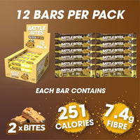 Pudín de caramelo pegajoso Battle Bites - Precio por caja de 12