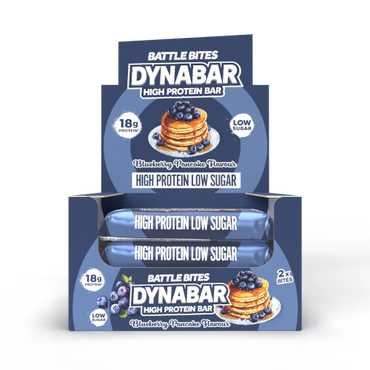 P3333 Battle Bites Dynabar Blueberry Pancake 60g - Price per box of 12