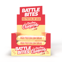 P3304 Battle Bites - Strawberry Cheescake 62g - Price per box of 12