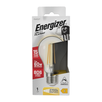 Energizer LED-Filament GLS E27 (ES) 806lm 7W 2.700K (Warmweiß) Dimmbar, 1er-Packung