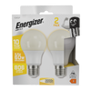 S16710 Energizer LED GLS E27 (ES) 806lm 8.8W 3,000K (Warm White), Box of 2