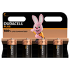 Duracell +100% Plus Power C, paquete de 4