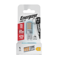 Energizer LED G9 470lm 4.2W 6,500K (Daylight), Box of 1