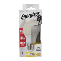Energizer LED GLS E27 (ES) 806 Lumen 7,3 W 2.700 K (Warmweiß) dimmbar, 1er-Packung