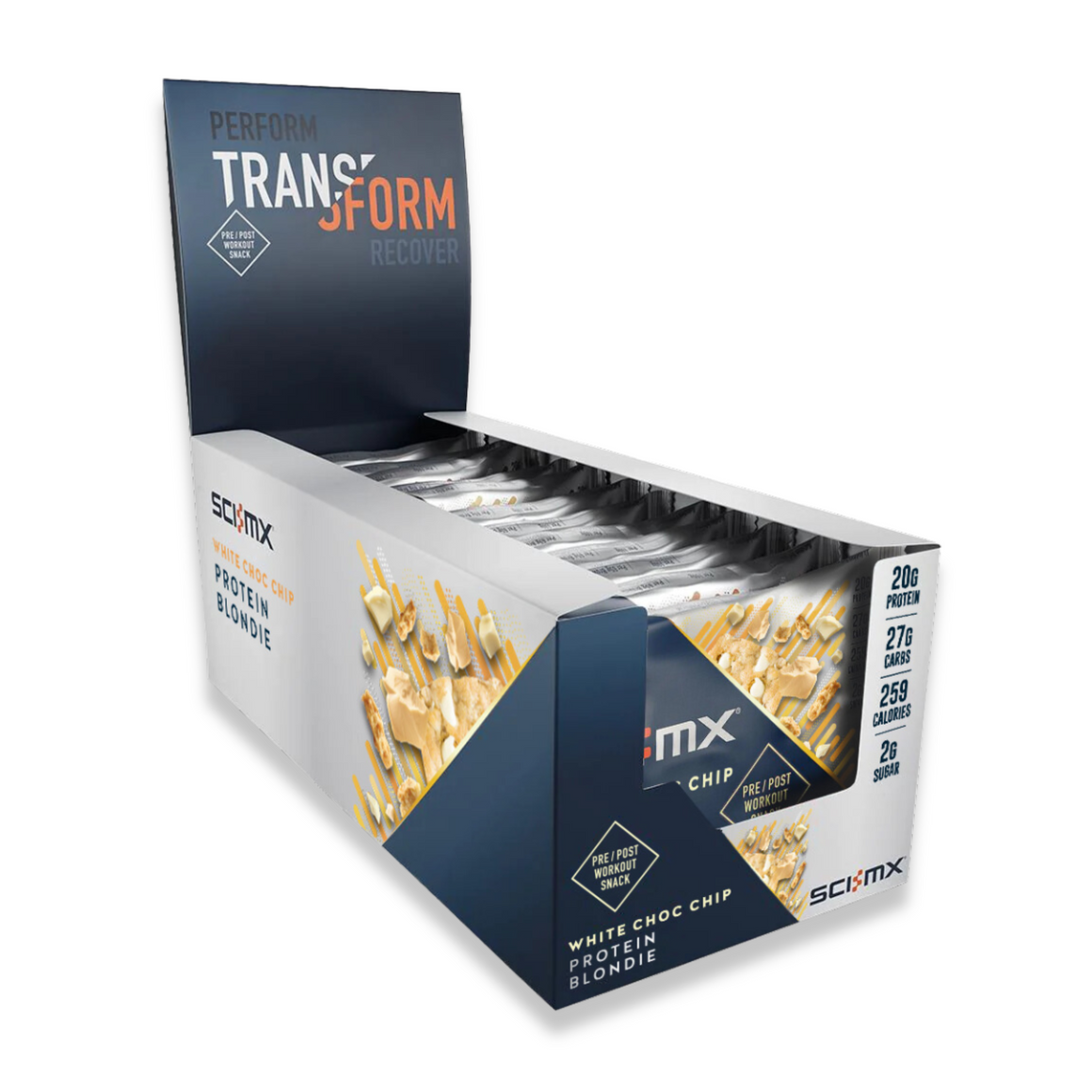 Sci-Mx - Protein Blondie - Chocolate Chip - 65g (Price per box of 12)
