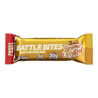 P3073 Battle Bites Caramel Pretzel 62g - Price per box of 12