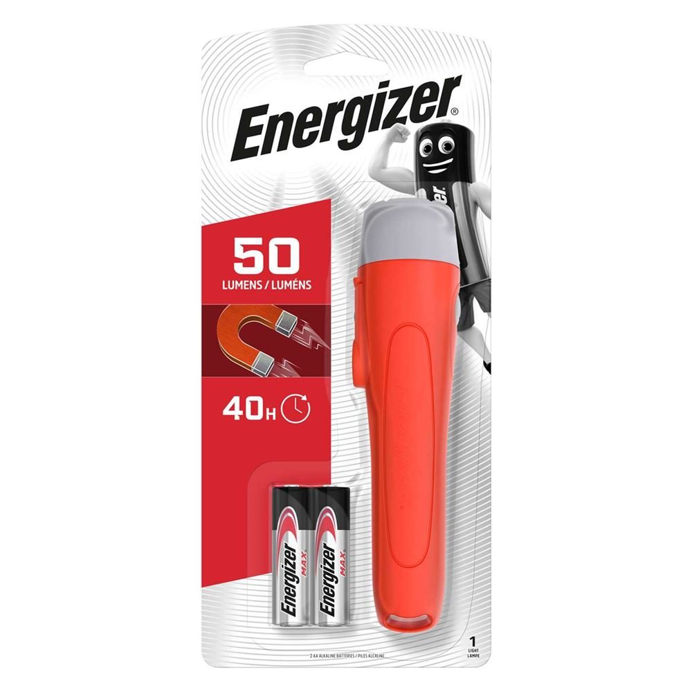 Energizer Magnetic Torch + 2 x AA Batteries