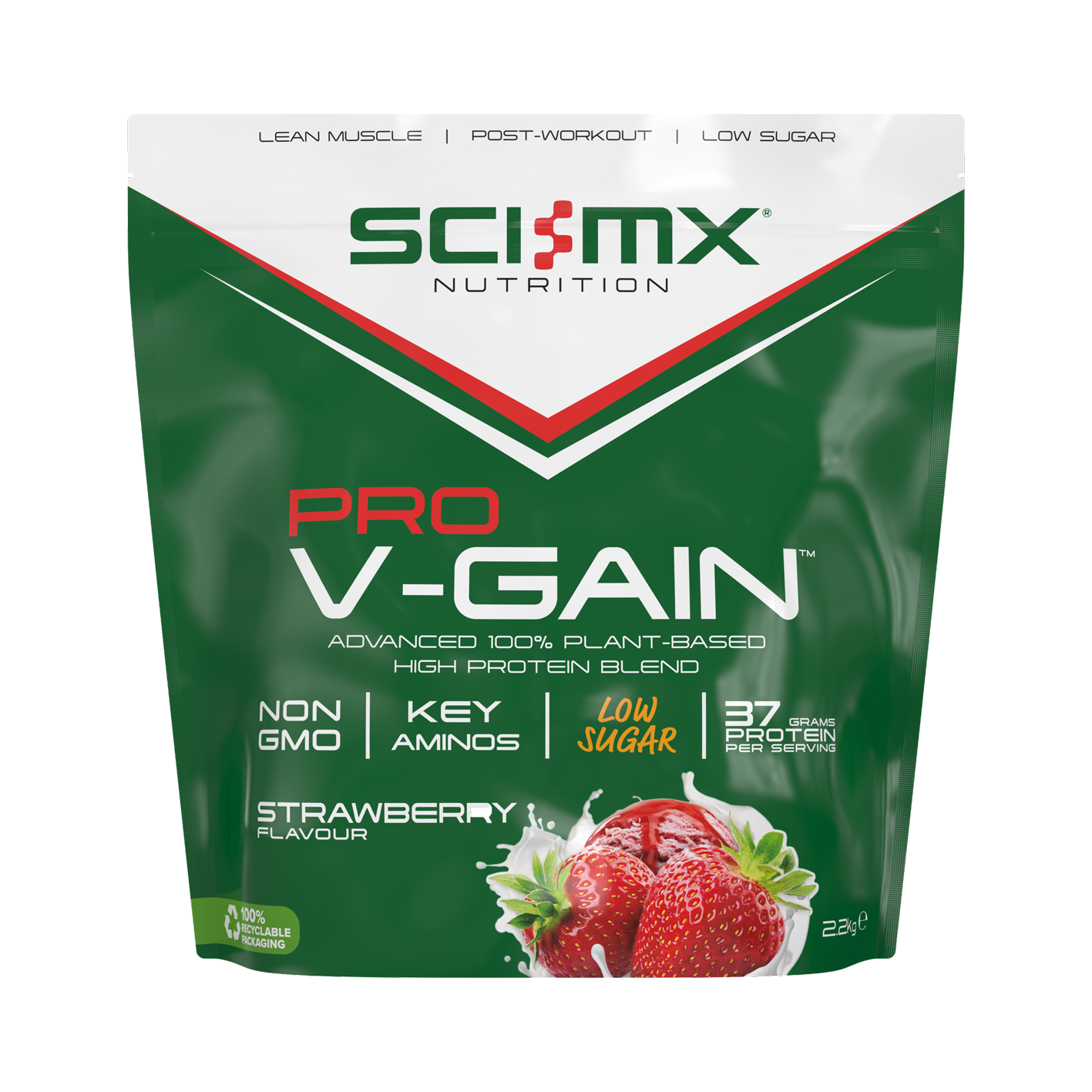Sci-Mx V-GAIN Erdbeere 2,2 kg