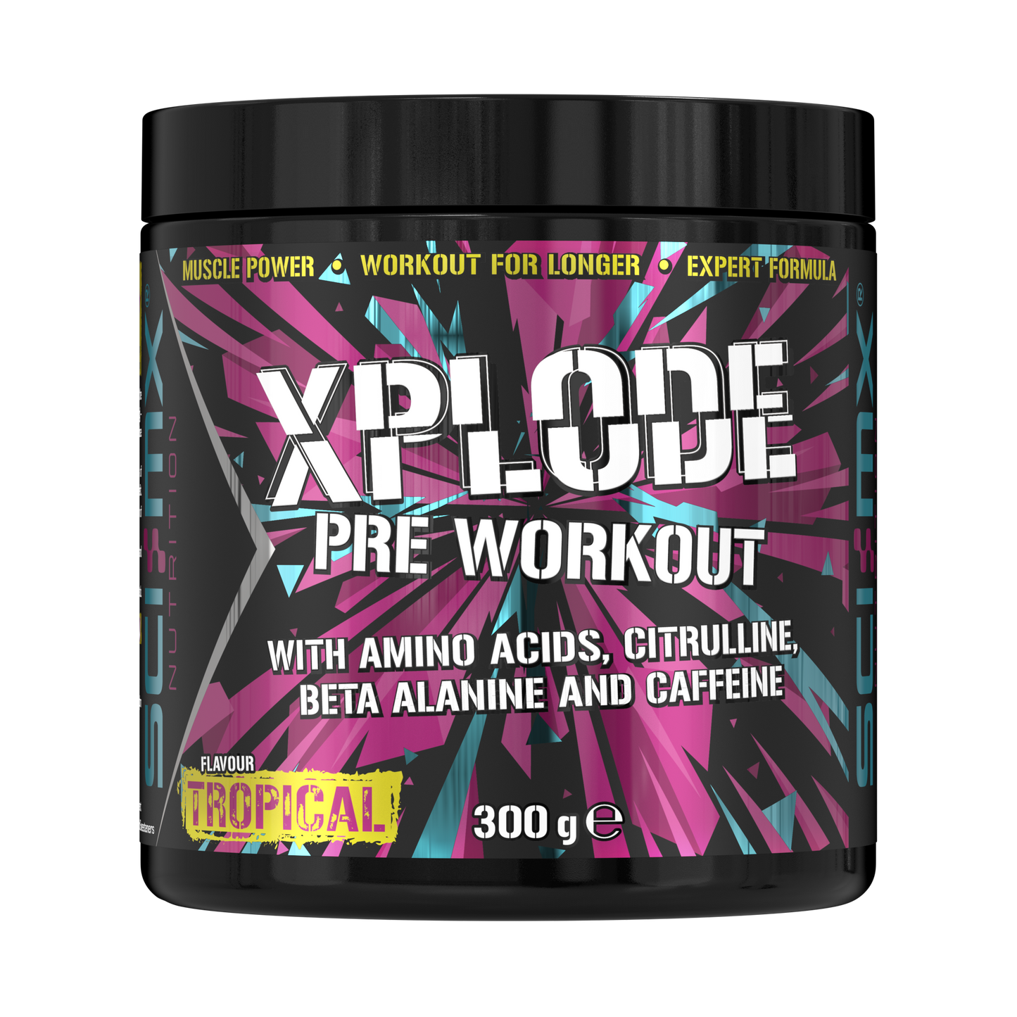 Sci-Mx X-PLODE Pre-Workout Tropical 300g