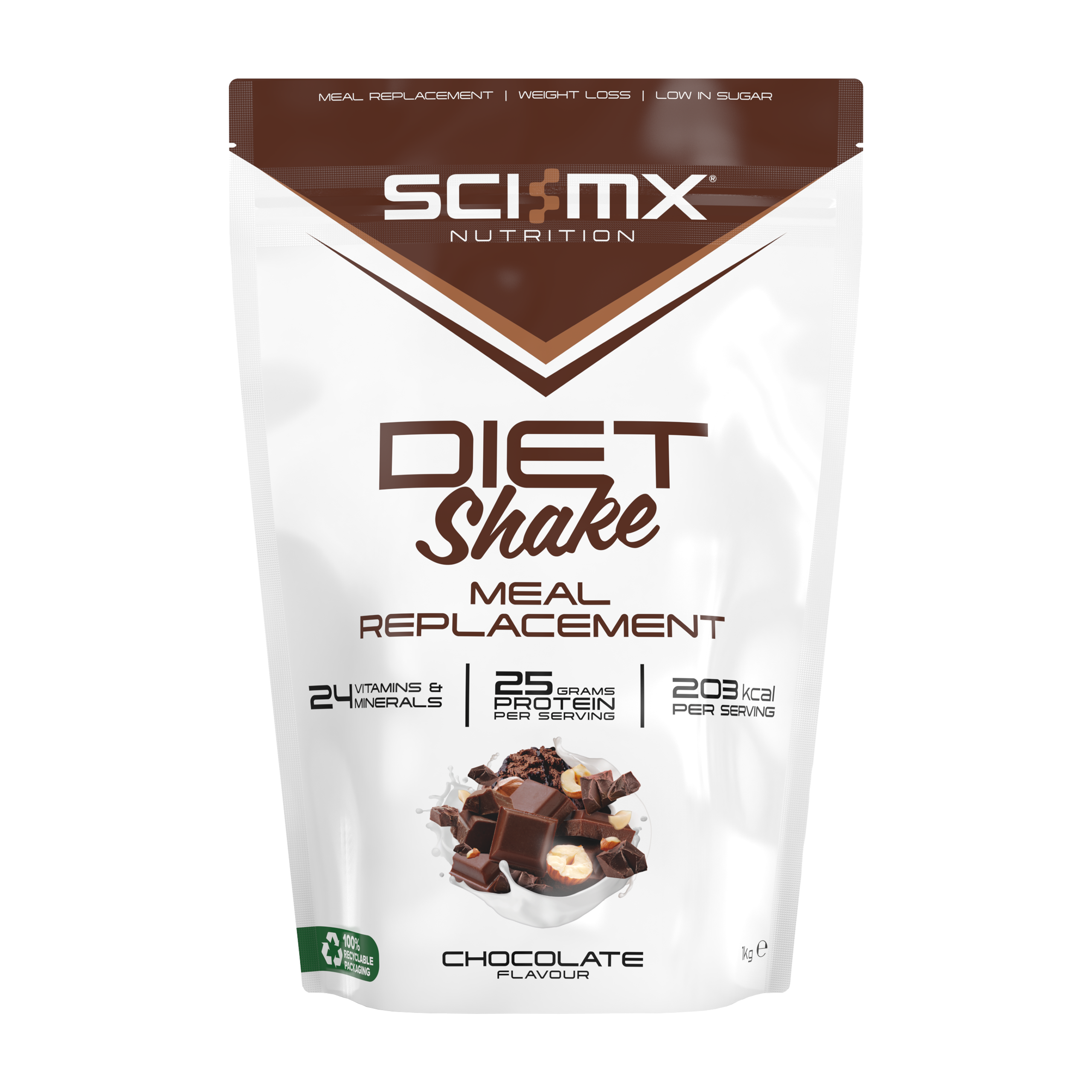 Sci-Mx Diet Shake Mahlzeitenersatz Schokolade 1 kg