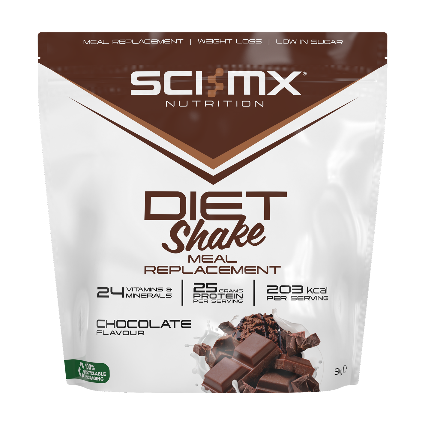 Sci-Mx Diet Sustitutivo de Comida Chocolate 2kg