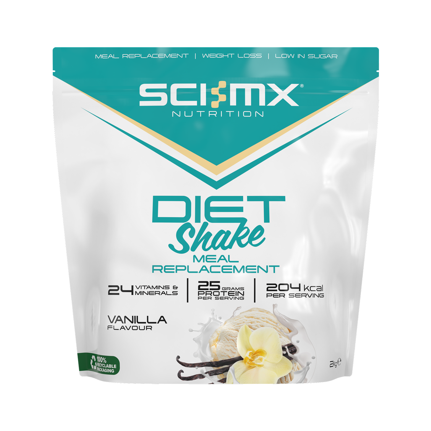 Sci-Mx Diät-Mahlzeitenersatz Vanille 2 kg