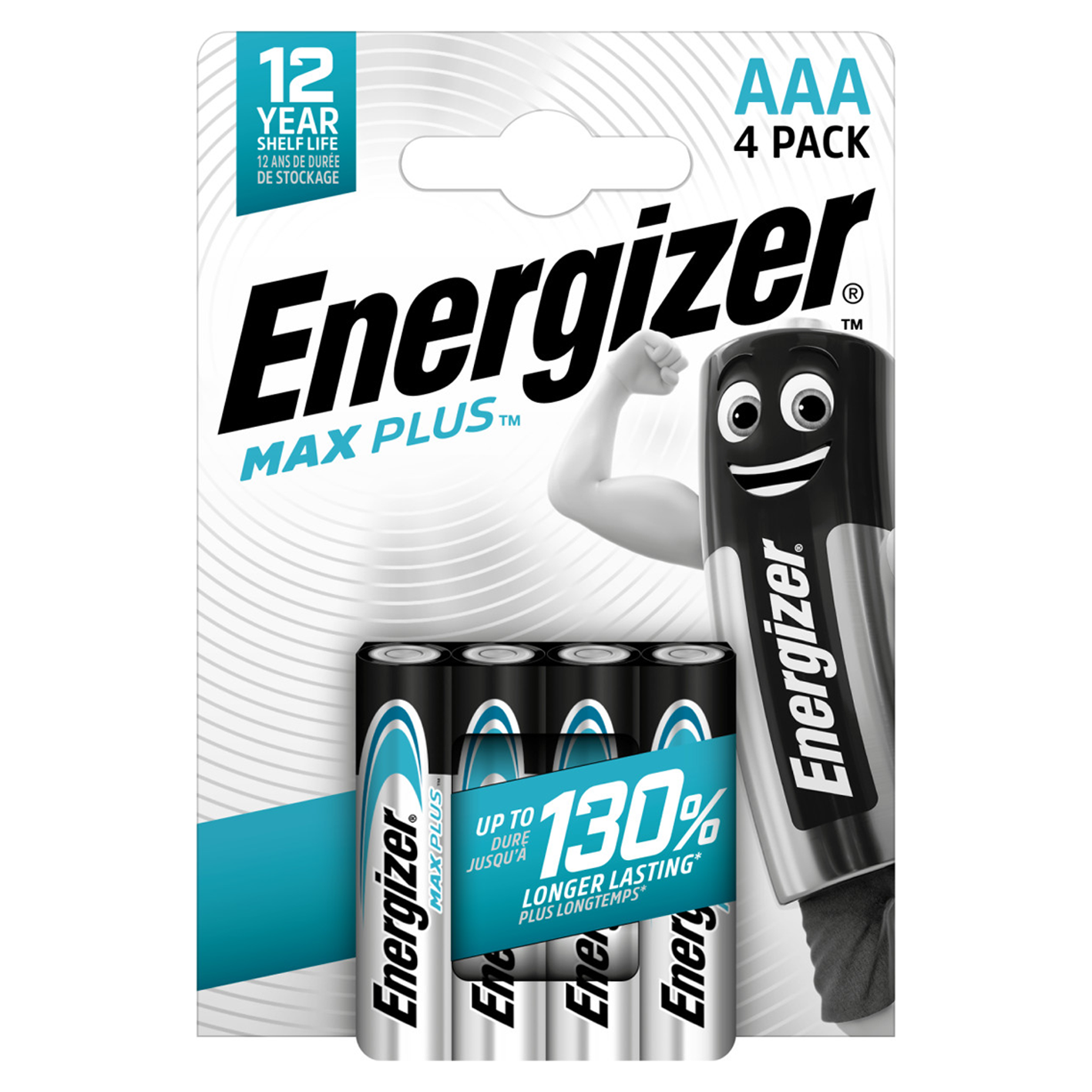 Energizer® AAA Max Plus Alkaline, 4er-Pack
