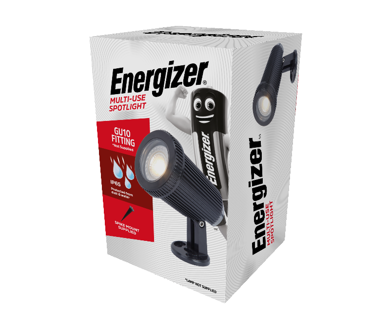Energizer GU10 2-in-1 Spike & Deck Spotlight