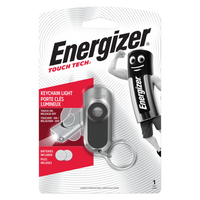 Energizer LED Schlüsselanhänger Touch Tech Taschenlampe mit 2 x CR2032 Batterien