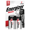 Energizer C Size Max Alkaline, 2er Pack