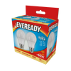 Eveready LED GLS E27 (ES) 806lm 8.8W 3,000K (Warm White), Box of 2