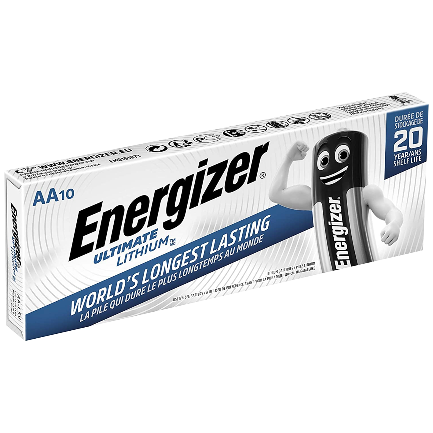 Energizer AA Ultimate Lithium – 10er-Pack