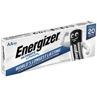 Energizer AA Ultimate Lithium - Pack of 10