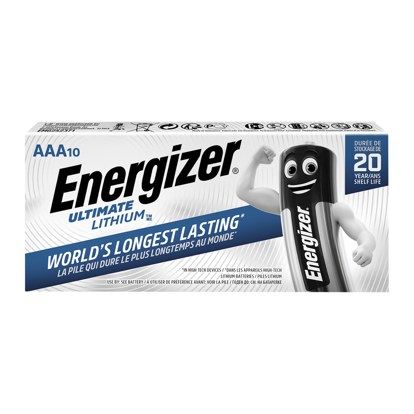 Energizer® AAA Ultimate Litio - Paquete de 10