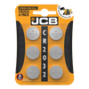 JCB CR2032 Lithium-Knopfzelle, 6er-Pack