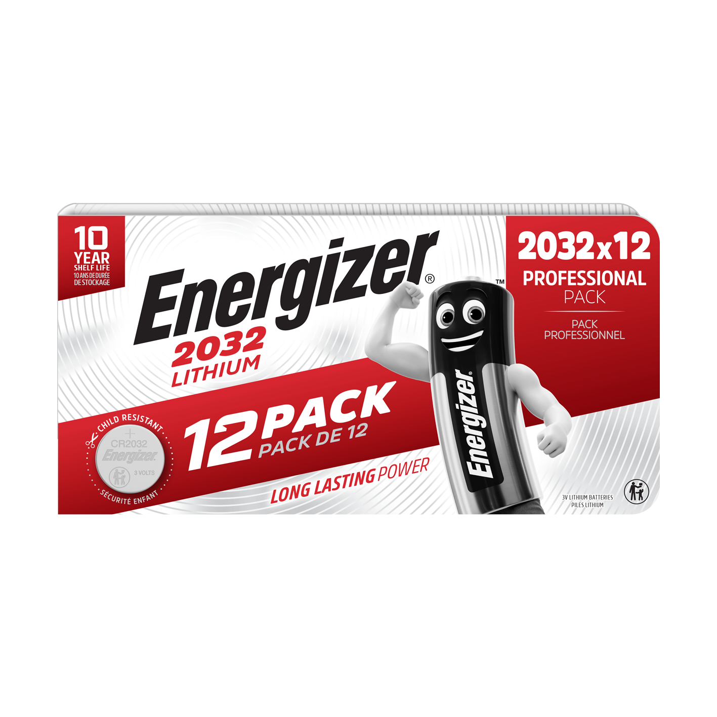 Energizer 2032 Lithiumbatterien BP12