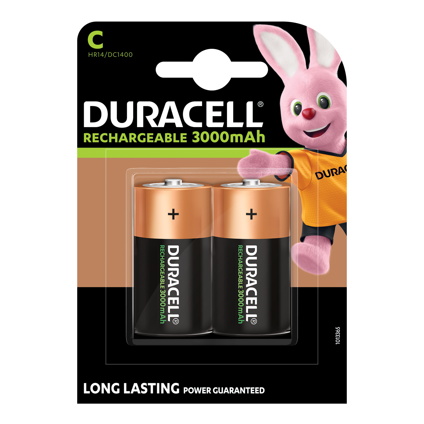 Duracell C Size 3000mAh Recharge, Pack of 2