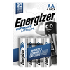 Energizer AA Ultimate Lithium, Pack of 4