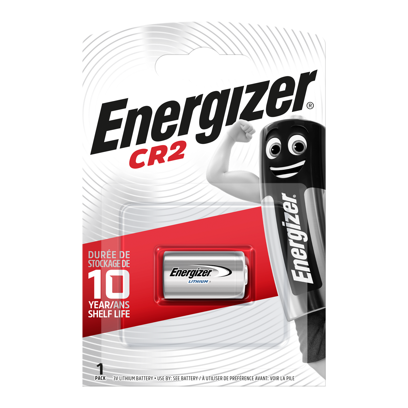 Energizer CR2 Lithium, Pack of 1