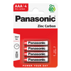 Panasonic AAA Zinc, paquete de 4