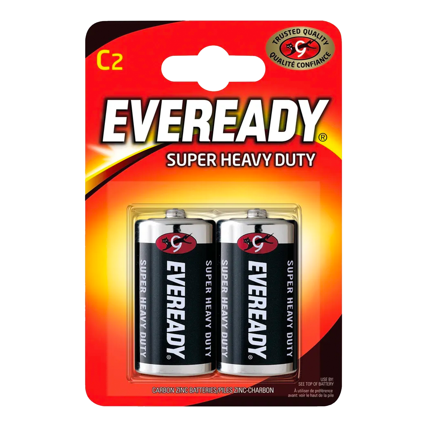 Eveready C Size Super Heavy Duty, Pack of 2