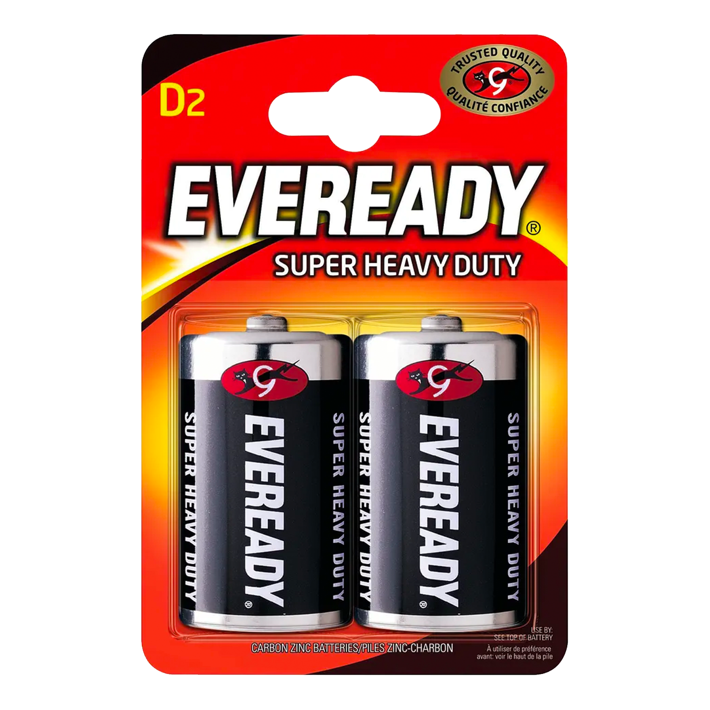 Eveready D Größe 20 Super Heavy Duty, 2er-Pack