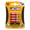 JCB AAA-Zinkbatterien, 4er-Pack