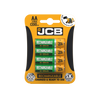 JCB AA 1200mAh Rechargeable, Pack of 4